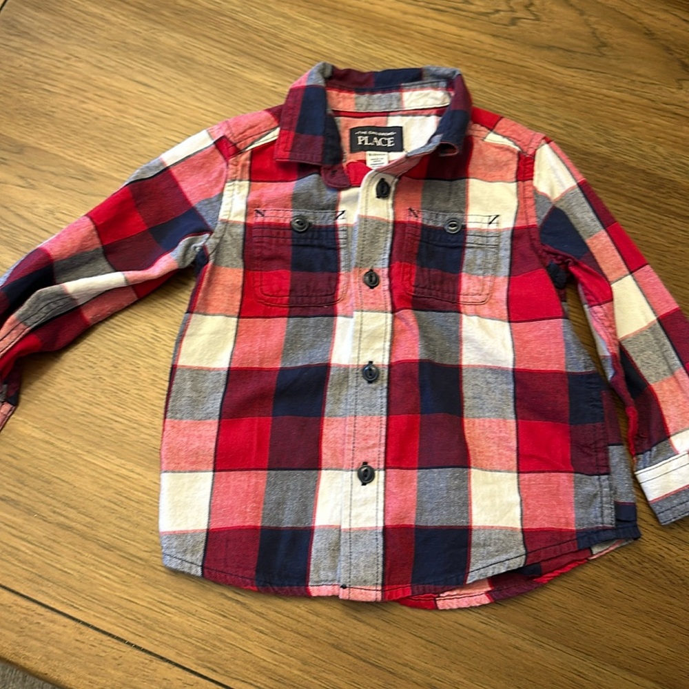 Boys Button-Up Shirt